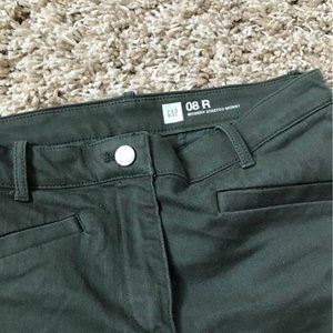 Green Gap Pant Size 8